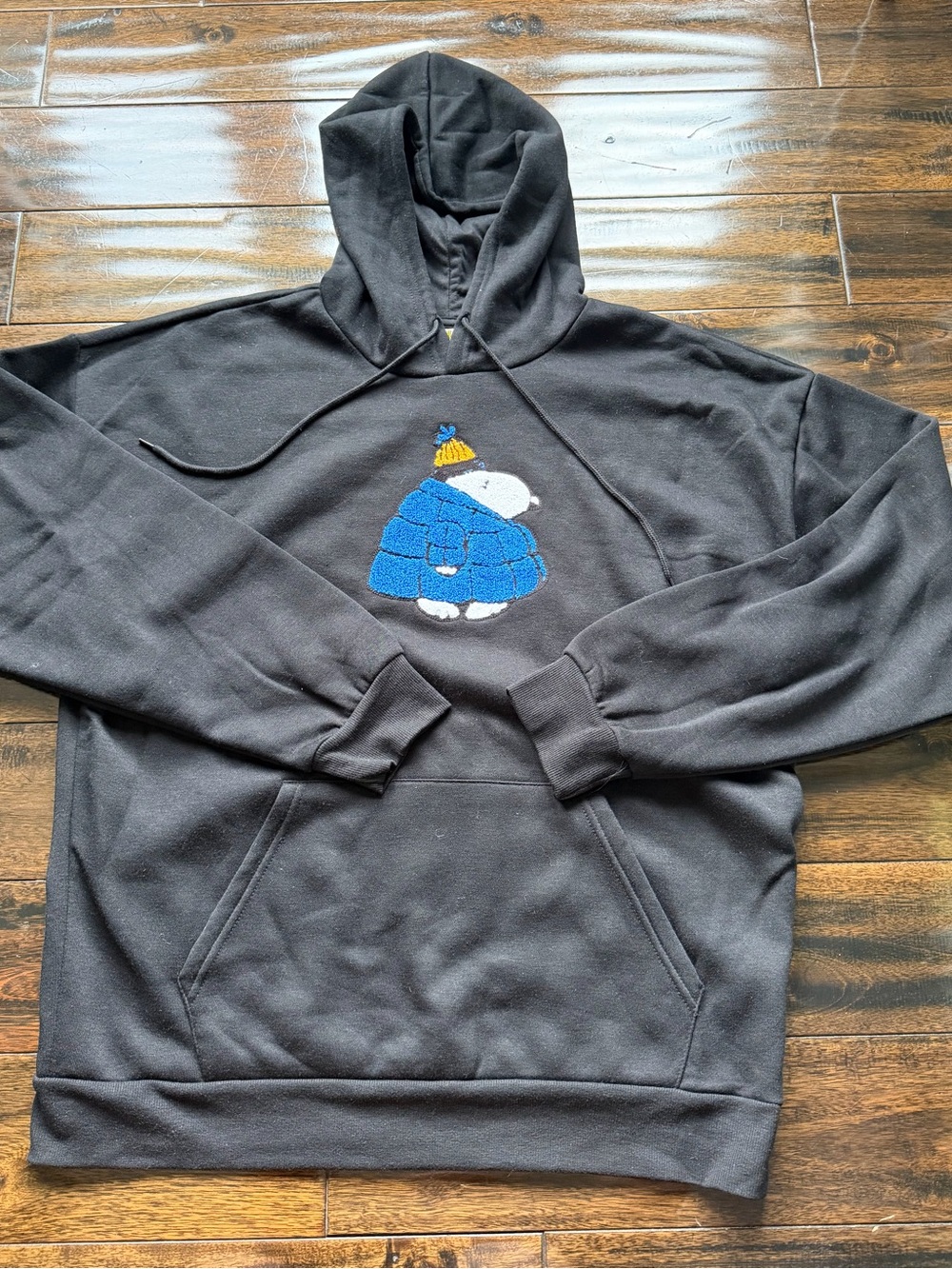 Aeropostale Peanuts Puffer Jacket Snoopy Hoodie